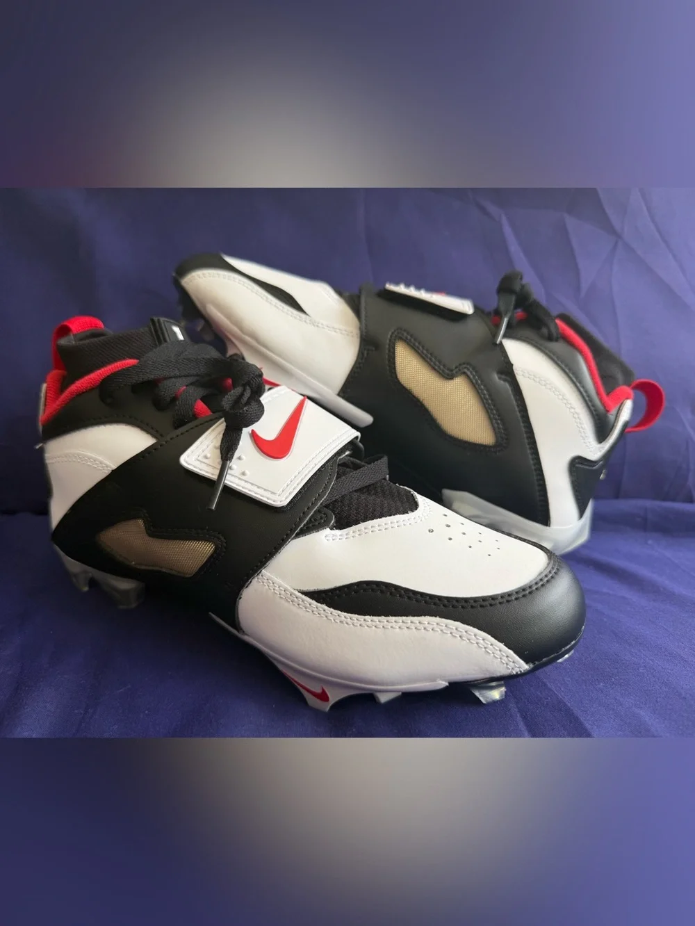 Nike Air Diamond Turf DT 93 Vapor 360 49ers Deion Sanders Men’s Sz 8 HF5298 100